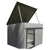 Rugged Ranch XL Wooden Dog House for Large Dogs, 4