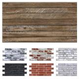 Commomy 3D Wood Wall Panels Peel and Stick