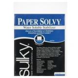 Sulky Paper Solvy 8.5' Water-Soluble Stabilizer, 1