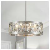 XINGQI 6-Light Modern Farmhouse Chandelier Brushed
