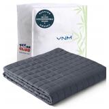 YnM Weighted Blanket, Cooling Bamboo Viscose, Smal