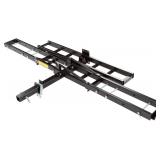 Black Widow Steel Motorcycle Carrier with Ramp for