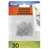 Trends International Pushpins - Clear (30-Count) C