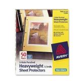 Avery PV811G-50 3-Hole Punched Heavyweight Sheet P