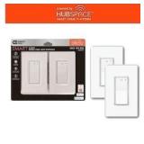 15 Amp Single-Pole White Smart Rocker Light Switch