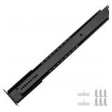 LONTAN 5 Pcs Black Center Mount Drawer Slides 20 I