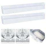 Umigy 2 Pack 24' Kitchen Sink Tip Out Tray, False