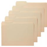 AmazonBasics File Folders with Reinforced Tab - Le