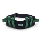 TIDI Posey 6537Q Nylon Transfer Belt Black/Green,