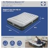 Sealy - Tritech Queen Sized 16' Air Mattress Bed 2