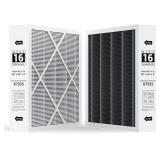 2-Pack X7935 20x20x5 MERV 16 Air Filter, Compatibl