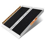 3FT Wheelchair Ramp 36'Lx31.3'W FACHNUO TOOL Non-S
