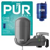 PUR Plus Vertical Faucet Mount Water Filtration Sy