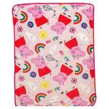 Franco Peppa Pig Kids Bedding Super Soft Cozy Silk