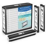 2-Pack 20x20x4 Air Filter MERV 13 Allergy & Dust D