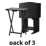 PJ Wood Multifunctional Rectangular Folding and Co