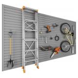 4 x 8 FT Slatwall Panel Garage Wall Organizer, Hea