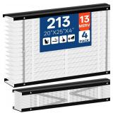 2 Pack 213 Replacement Filter, MERV 13 HVAC Furnac