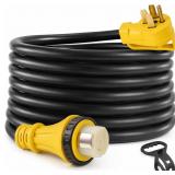 50FT 50 Amp RV Extension Cord, NEMA 14-50P to SS2-