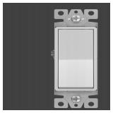 ENERLITES 3-Way Decorator Paddle Light Switch Sing