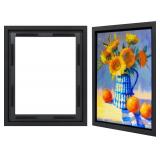 Americanflat 11x14 Canvas Floating Frame with Adhe