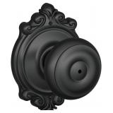Schlage F40 GEO 622 BRK Georgian Door Knob with Br