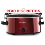 Crock-Pot 6-Quart Cook & Carry Oval Manual Portabl