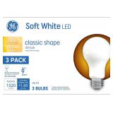 General Electric Soft White LED 100W A19 (3-Pack)