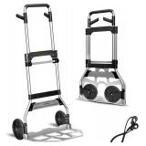Teprovo Folding Hand Truck Dolly Cart,340LB Capaci