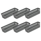 Glad Plastic Storage Basket Set - Multipurpose Dra