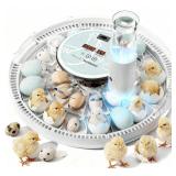 MeeF Egg Incubator for Hatching 28 Eggs, Auto Flip