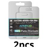 Titanium Cutting Board 100% Pure Titanium Cutting
