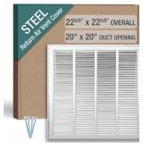 20 x 20 Inch (Duct Opening) Return Air Filter Gril
