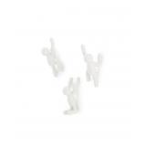 Umbra Buddy Wall Hooks, Set of 3 - White