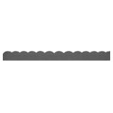Tierra Verde 4' H x 47' L x 2' D Scallop Recycled