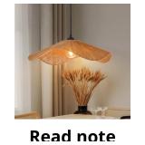Arturesthome Rustic Farmhouse Chandelier Wicker Pe