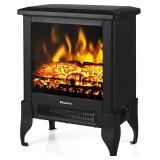 TURBRO Suburbs TS17 Compact Electric Fireplace Sto
