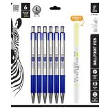Zebra Pen F-301 Ballpoint Blue Ink Fine Point 0.7m