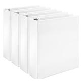 Amazon Basics 3 Ring Binder with 2 Inch D-Ring and