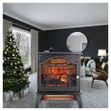 3D Flame Electric Infrared Quartz Fireplace Stove