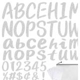 273 Pcs 4 Inch Glitter Bulletin Board Letters Set