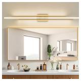 55' Long Vanity Light Gold Bathroom Wall Light Fix