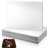 Jingmore 12 Pcs Half Sheet Rectangle Cake Drum Boa