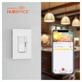 Commercial Electric Single-Pole White Smart Paddle