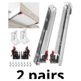 SHUHANG Undermount Drawer Slides 15 inch Soft Clos