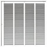 20' X 20' Steel Return Air Grille | HVAC Vent Cove