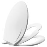 Toilet Seat Elongated with Potty Training Seat, Sl