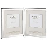 Viceni Silver Plated Double Aperture Picture Photo