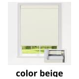 LazBlinds No Drill Blinds for Indoor Windows, Blac