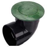 NDS 422G 4' Pop Up Drainage Emitter with Elbow, 4